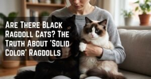 black ragdoll cat