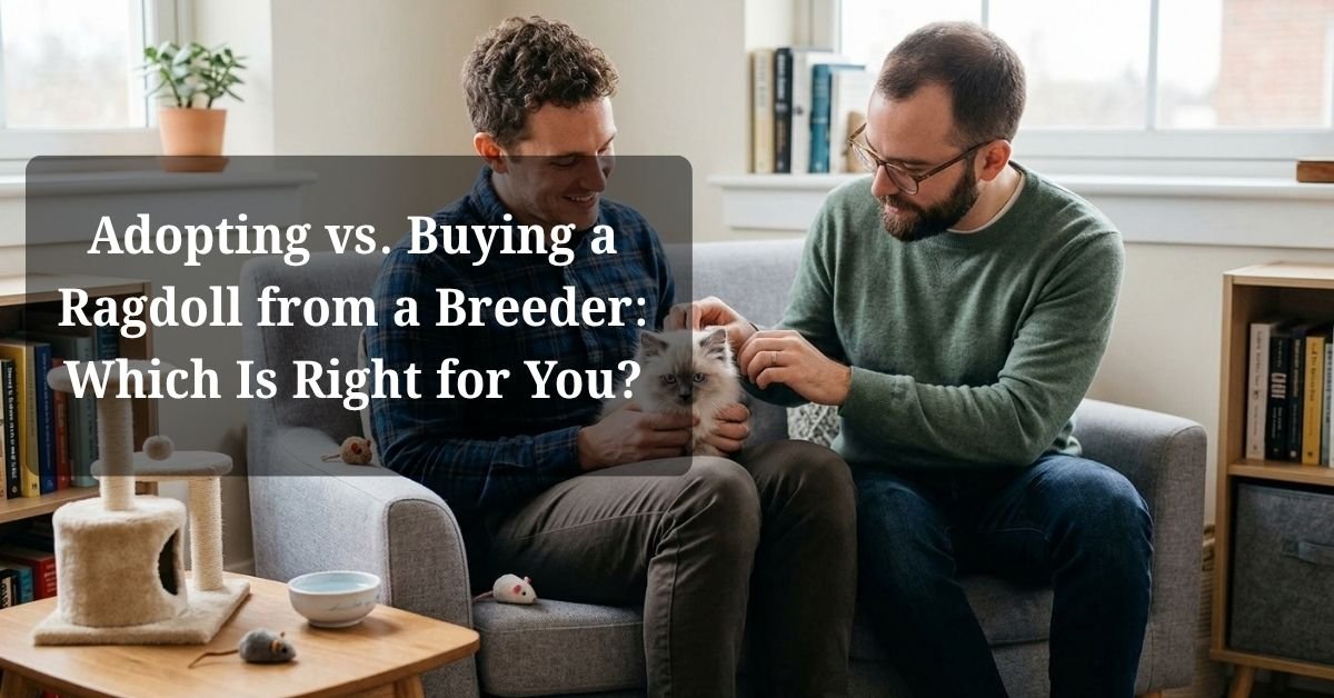 Adopting vs. Buying a Ragdoll from a Breeder: Which Is Right for You?