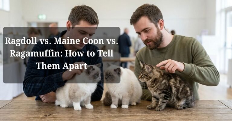 Ragdoll vs. Maine Coon vs. Ragamuffin: How to Tell Them Apart